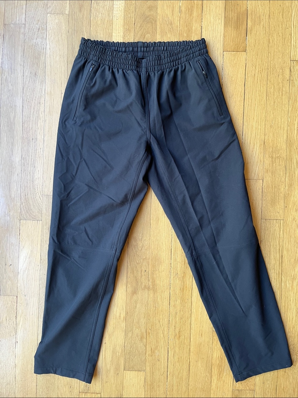 Outdoor Voices Black Track Pants with Zip Pockets